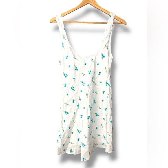 Show Me‎ Your Mumu | Serenade Mini Dress, Bluebell Ditsy Size Small EUC - Picture 4 of 11